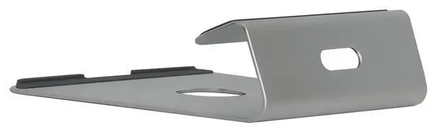 Alt view image 6 of 7 - Mount-It! Tilted Laptop Riser for MacBook and iPad Pro - Ergonomic Laptop and Tablet Wedge - Notebook Cooling Stand for MacBook Pro, Chromebook, iPad Pro, Drawing Tablets with 11"-15" Screens