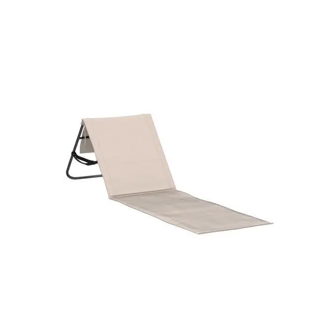 Alt view image 4 of 7 - UNIPRIDE Lightweight Beach Chairs for Adults #2026 - Beach Mat Sand Free Waterproof I Ideal as Lounger for Tanning I Relaxing, Compact & Ultimate Beach Gear (Beige)
