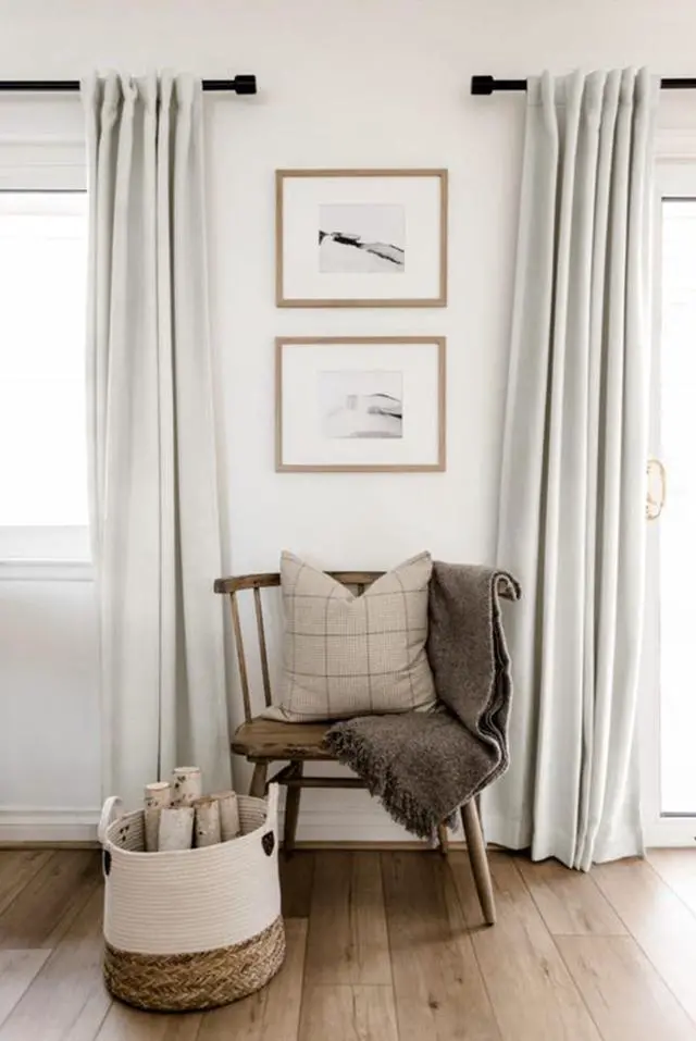 Alt view image 6 of 7 - 100% Blackout Shield Linen Blackout Curtains for Bedroom 108 Inches Long, Back Tab/Rod Pocket Living Room Drapes, Thermal Insulated Blackout Curtains 2 Panels Set, 50" W x 108" L, Beige