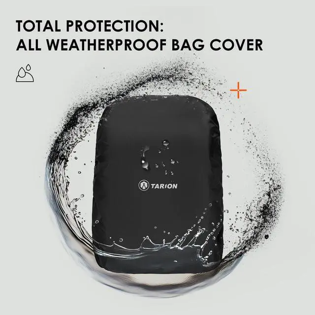 Alt view image 4 of 7 - TARION Large Camera Backpacks for Photographers - Waterproof Camera Bag Photography backpack with 15.6" Laptop Compartment Rain Cover Side Access Tripod Holder(TB04 Blue)