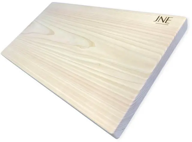 Alt view image 5 of 7 - Hinoki Cypress Reversible Wood Cutting Board, 17.3" x 9.5" x1", Chopping Board, Butcher Board, Serving Board, Solid Single Piece, No Joint, No Glue | Holiday Gift
