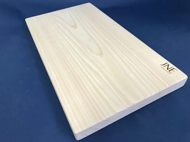 Alt view image 7 of 7 - Hinoki Cypress Reversible Wood Cutting Board, 17.3" x 9.5" x1", Chopping Board, Butcher Board, Serving Board, Solid Single Piece, No Joint, No Glue | Holiday Gift