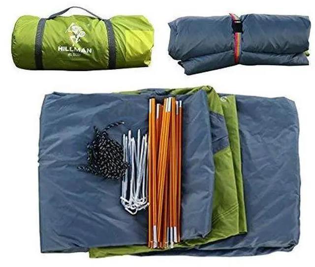 Alt view image 4 of 5 - Outdoors 2 Person 4 Season Tent Camping Backpacking Tents with Carry Bag Portable Easy Setup Lightweight Spacious Interior Compact and Durable Design Hiking Tent (Blue-2 Person)