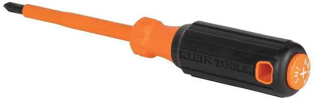 Alt view image 6 of 7 - Klein Tools 85076INS Insulated Screwdriver Set, Made in USA, features 1000V Electricial Screwdrivers, (3) Phillips and (2) Slotted and Square Tips, 6-Piece