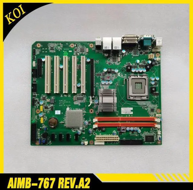 Alt view image 2 of 3 - IPC-610L 510 Industrial Control Computer Motherboard AIMB-767 REV.A2 AIMB-767G2 Industrial Control Board
