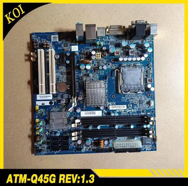 Alt view image 2 of 3 - ATM-Q45G REV: 1.3 Industrial equipment motherboard