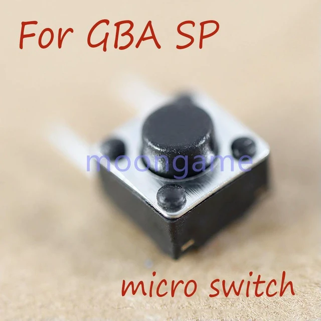 Alt view image 2 of 3 - 300pcs For GameBoy Advance SP Left Right Shoulder Trigger Button Switch For GBA AP L R Key Micro Switch Replace Part