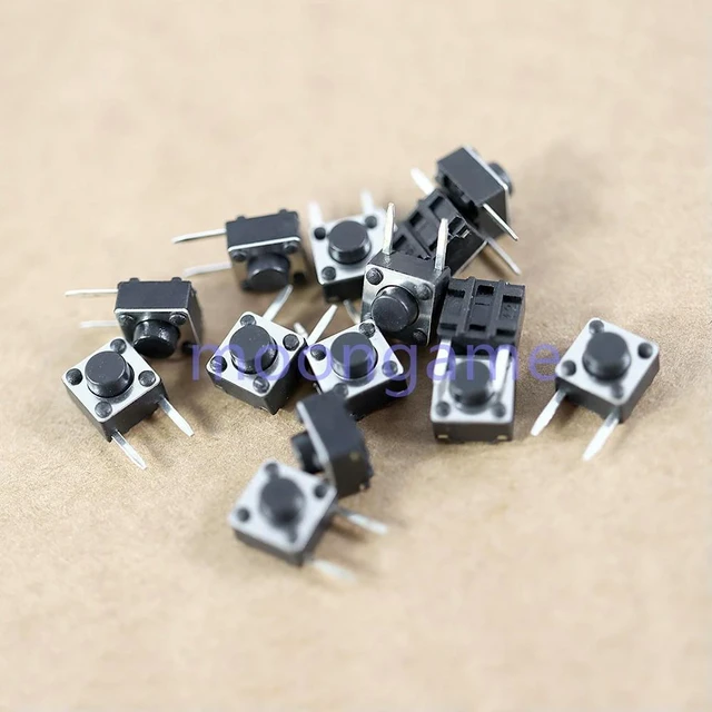 Alt view image 3 of 3 - 300pcs For GameBoy Advance SP Left Right Shoulder Trigger Button Switch For GBA AP L R Key Micro Switch Replace Part