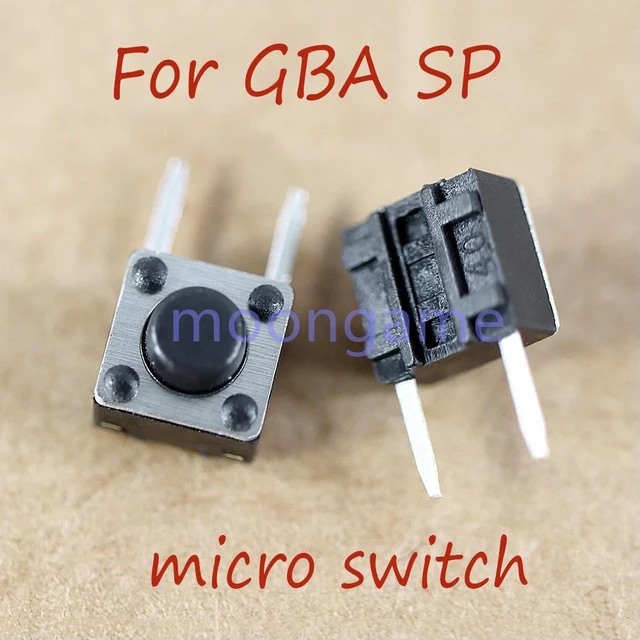 Main image of 300pcs For GameBoy Advance SP Left Right Shoulder Trigger Button Switch For GBA AP L R Key Micro Switch Replace Part