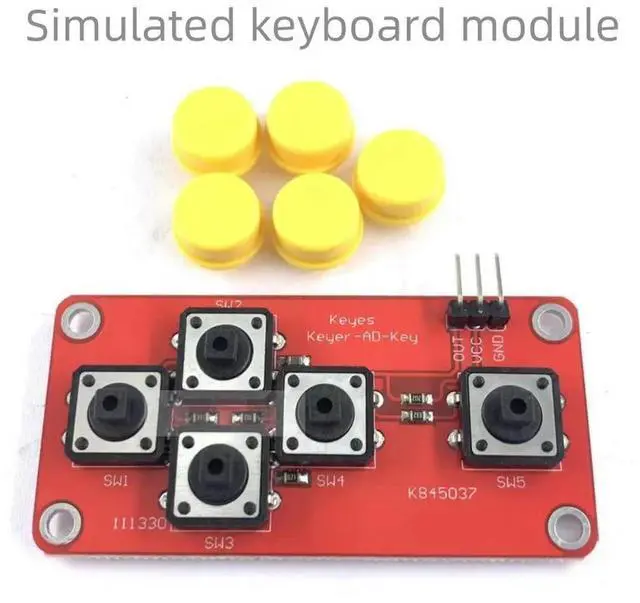 Main image of 1Pcs electronic building block AD Keyboard/analog keyboard module for Sensor Expansion Board