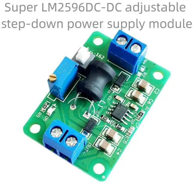 Main image of The maximum efficiency reaches 98%. Ultra-lm2596 DC-DC adjustable step-down power module (modified from kis-3r33)