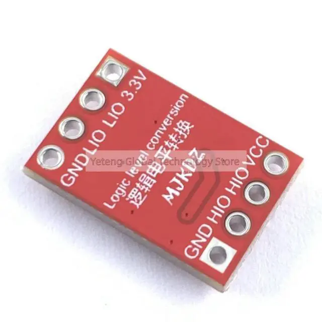 Alt view image 2 of 3 - 1Pcs Bi-Directional Logic Level Shifter Module 5V 3.3V 2 Channel, for I2C UART TTL Serial, Reverse Polarity Protection