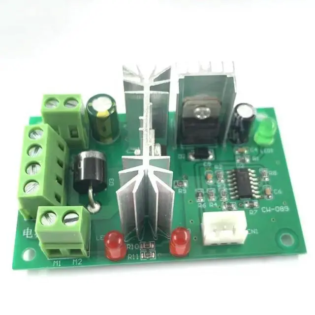 Alt view image 2 of 3 - CCM2 micro DC gear motor small motor speed regulation PWM controller 12V24V forward and reverse switch accessories