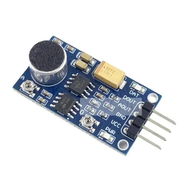 Alt view image 2 of 3 - 1Pcs Sound control module 3.3V to 5.3V Sound detection module LM386 is compatible with in stock