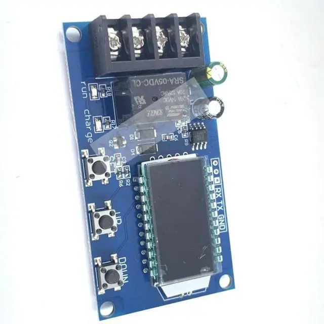 Alt view image 3 of 3 - 1Pcs XY-L10A charging control module digital full charge power off overcharge protection switch DC6-60V in stock