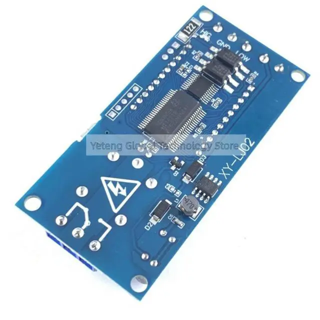 Alt view image 2 of 3 - 1Pcs One relay module delay power off off trigger delay cycle timing circuit switch XY-LJ02 (with liquid crystal display)