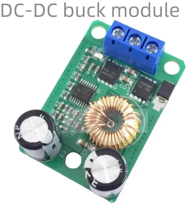 Main image of DC-DC buck module 24V/12V to 5V/5A power supply IN (9-35V) replacing 055L over LM2596S is availe in stock