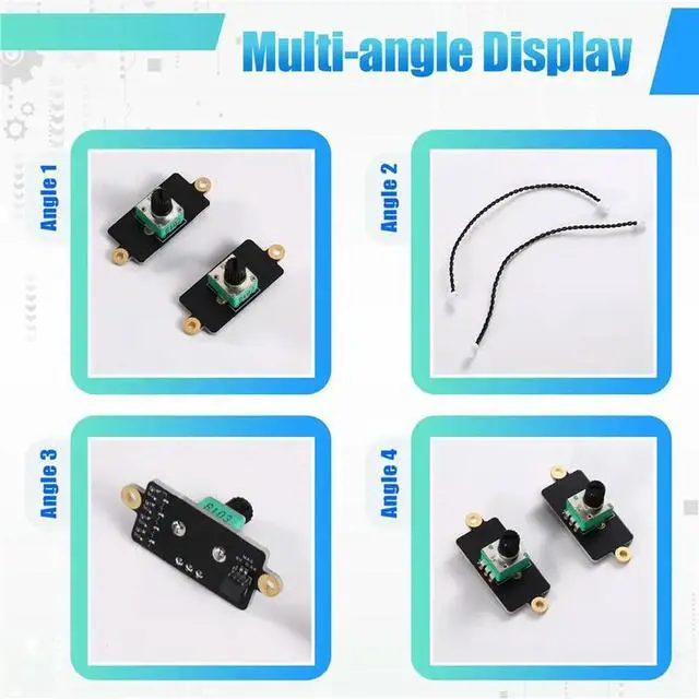 Alt view image 3 of 3 - Knob Potentiometer Board For Model Dedicated Standard Parts SH1.0 IA007 3D Printer Accessories