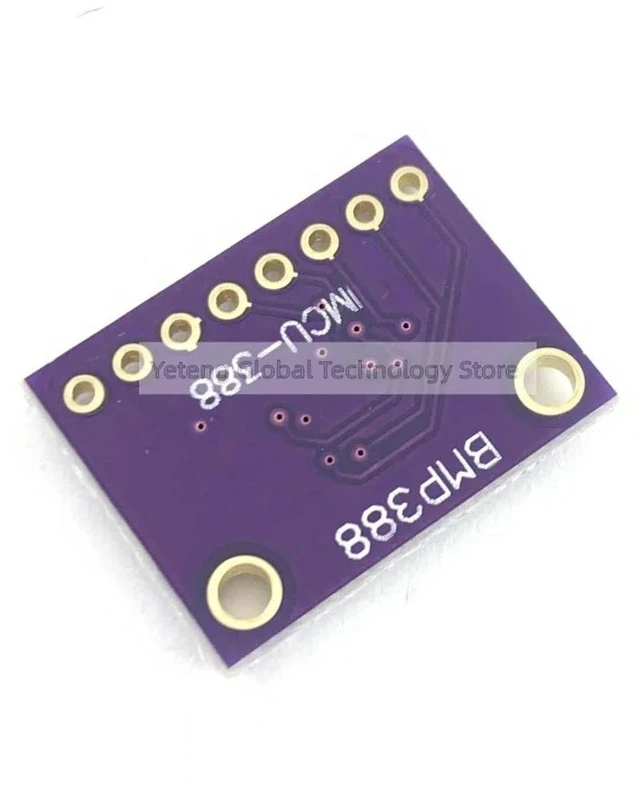 Alt view image 2 of 3 - 1.71V-3.6V MCU-388 BMP388 24-bit Digital Temperature Atmospheric Pressure Sensor Module - Low Power Consumption, Low Noise