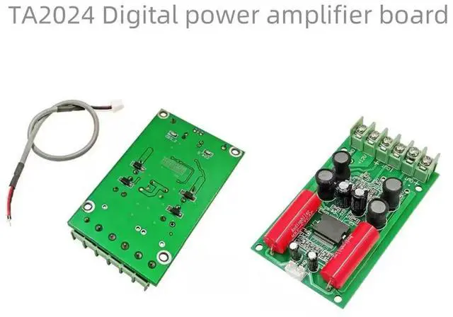 Main image of 1 piece TA2024 12V 2x15W Mini HIFI Digital Audio AMP Amplifier Board Module for Car PC
