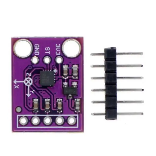 Alt view image 3 of 3 - GY-ADXL337 ADXL337 three-axis acceleration module Tilt Angle module DC3-5V