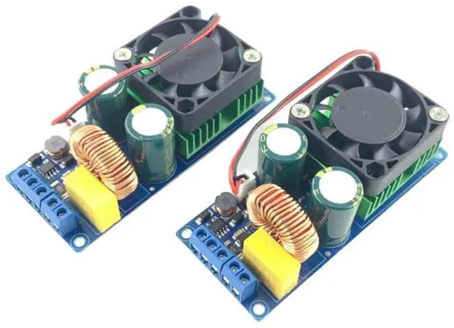 Alt view image 2 of 3 - IRS2092S High power 500W D Class HIFI digital power amplifier board finished mono/Super LM3886 in stock
