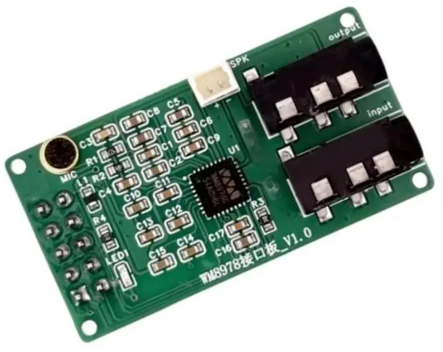 Main image of WM8978G I2S Full-Duplex Audio Decoding Module, MP3 Music Player, UAC Microphone, Speaker