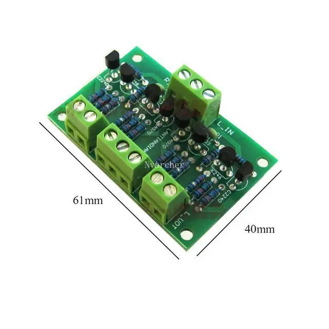 Alt view image 3 of 3 - Nvarcher JFET input Cascoded Buffer Preamp Board Stereo Preamplifier use of 2SK246/2SJ103, C2240/A970 FOR CD player