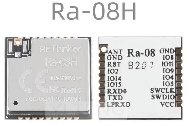Main image of (1 piece) Ra-08H LoRaWAN RF module ASR6601 chip with MCU 915MHz external antenna stock