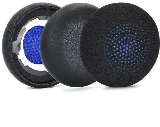 Alt view image 2 of 3 - Comfortable Replacement Ear Pads For Anker Powerconf H700 H500 Headset Ear Cushions Enhanced Sound Isolation Football