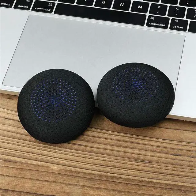 Alt view image 3 of 3 - Comfortable Replacement Ear Pads For Anker Powerconf H700 H500 Headset Ear Cushions Enhanced Sound Isolation Football
