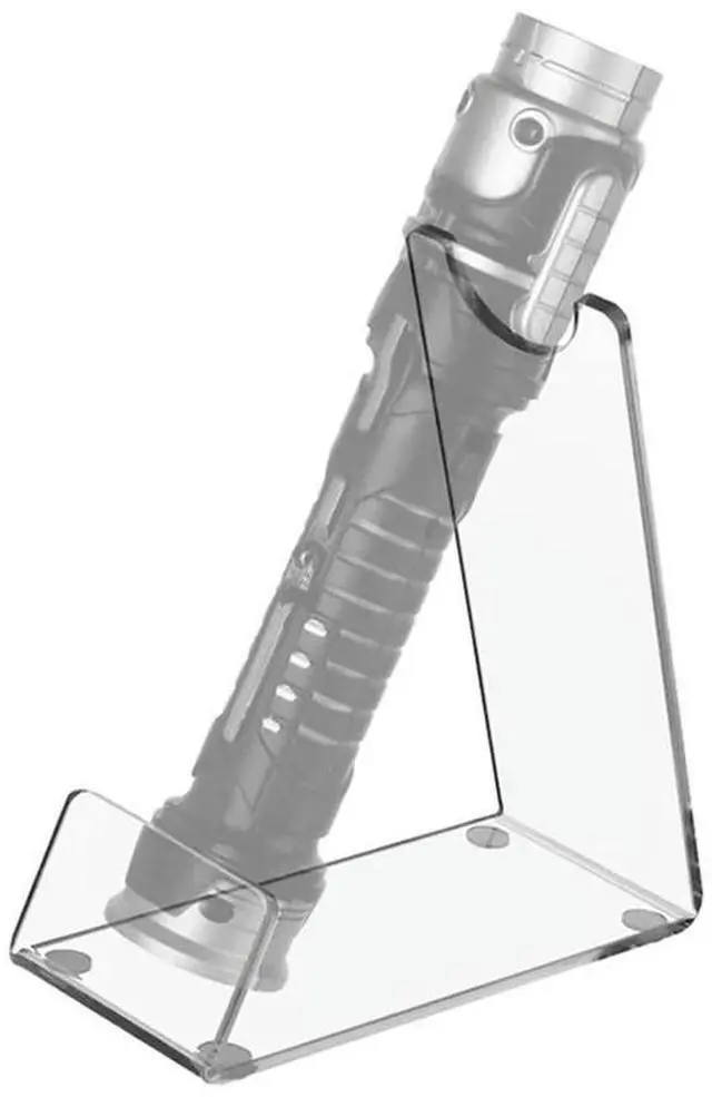 Alt view image 2 of 3 - 1 Piece Lightsaber Stand Desktop Lightsaber Holder Plate Stand Record Stand Decoration With Anti Slip Pad