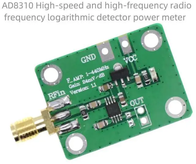 Main image of AD8310 High-speed high-frequency radio frequency logarithmic detector Power Meter 7-15V 12mA (0.1- 440 MHz)