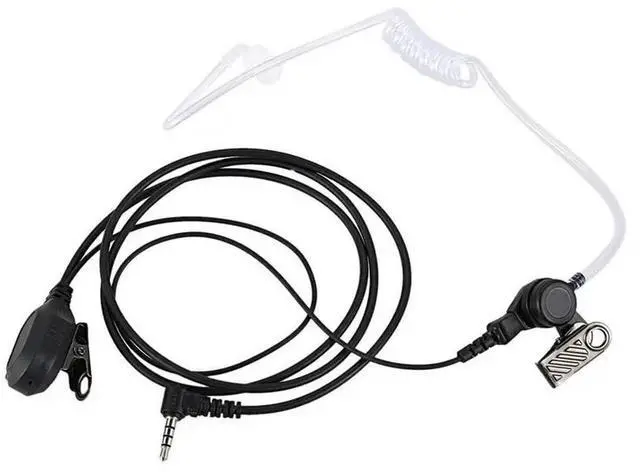 Main image of 2X Fbi Acoustic Tube Earpiece Headset Mic For Yaesu Vertex Vx-3R Vx-5R Vx-8Gr Vx2r