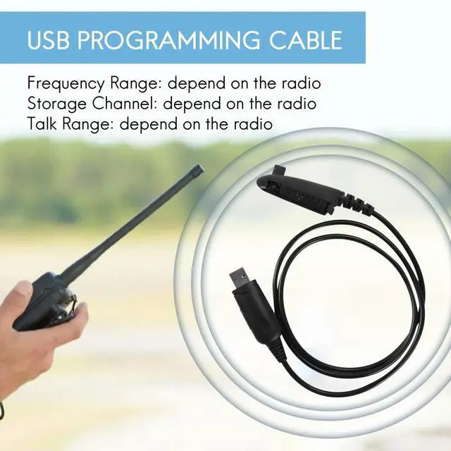 Alt view image 2 of 3 - USB Programming Cable PRO5150 HT750 HT1250 GP328 GP340 GP380 GP640 GP680 GP1280 GP960 PR860 Interphone