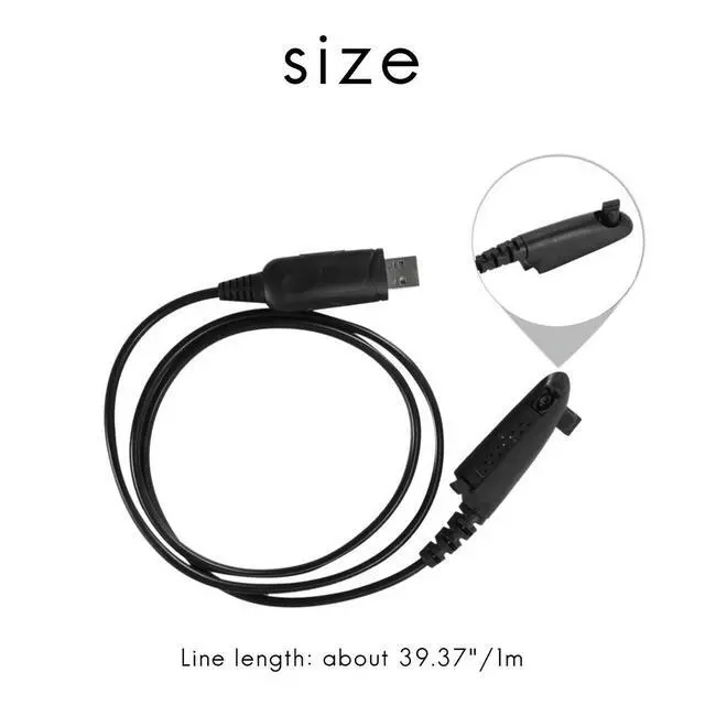 Alt view image 3 of 3 - USB Programming Cable PRO5150 HT750 HT1250 GP328 GP340 GP380 GP640 GP680 GP1280 GP960 PR860 Interphone