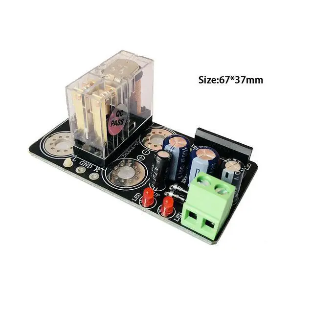 Alt view image 3 of 3 - Nvarcher UPC1237 speaker protection board mounted on the chassis