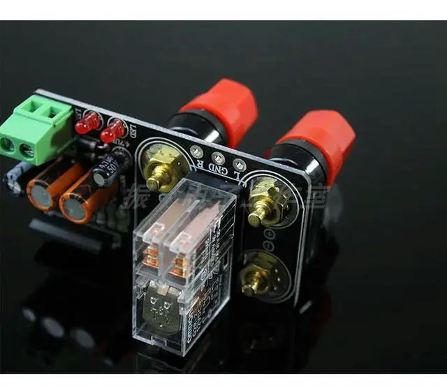 Alt view image 2 of 3 - Nvarcher UPC1237 speaker protection board mounted on the chassis