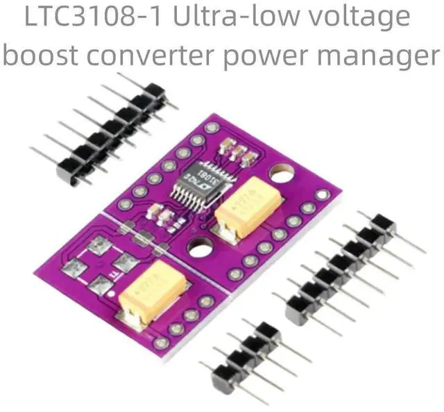 Main image of LTC3108-1 3108 ultra-low voltage boost converter module power manager development board transformer is in stock