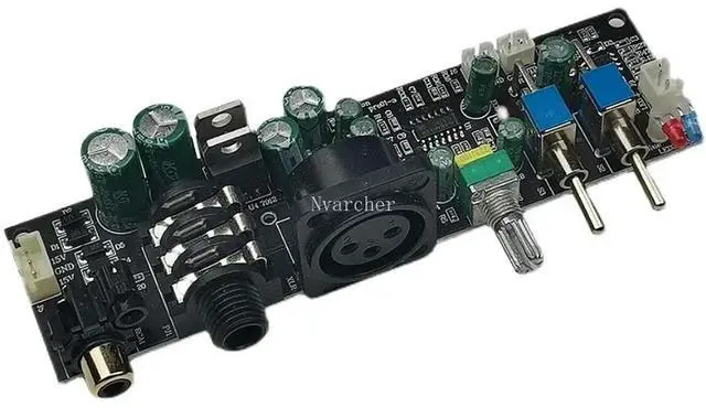 Main image of Nvarcher HIFI Mono Preamp Tone Amplifier Board Tweeter Bass Adjustment Volume Control For Home Audio Amplifiers