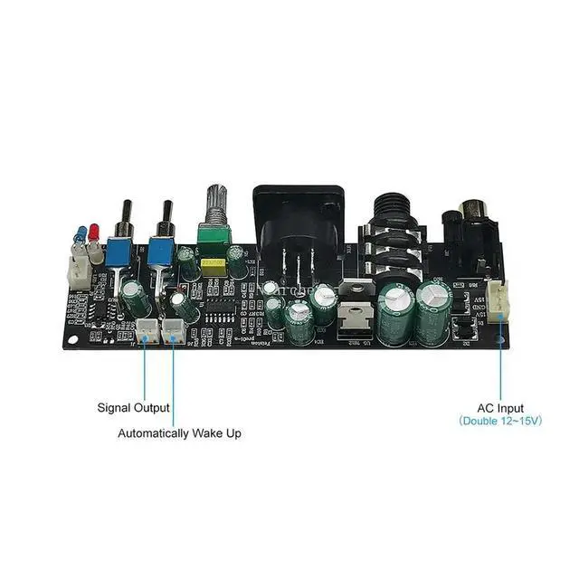 Alt view image 2 of 3 - Nvarcher HIFI Mono Preamp Tone Amplifier Board Tweeter Bass Adjustment Volume Control For Home Audio Amplifiers