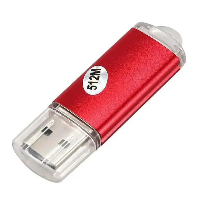 Alt view image 3 of 3 - 5X USB 2.0 Flash Memory Stick Pen Drive Thumb Color:Red Capacity:512MB