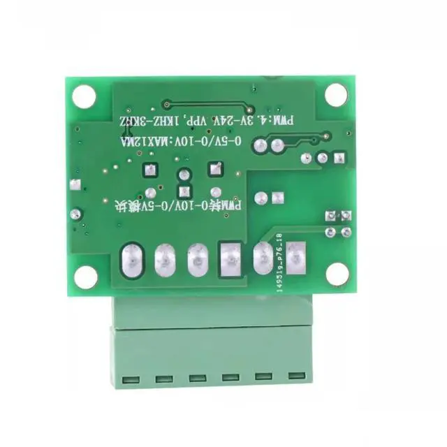 Alt view image 2 of 3 - 1Pcs 1-3KHZ 0-10V PWM to Voltage Converter Module Digital Analog Board