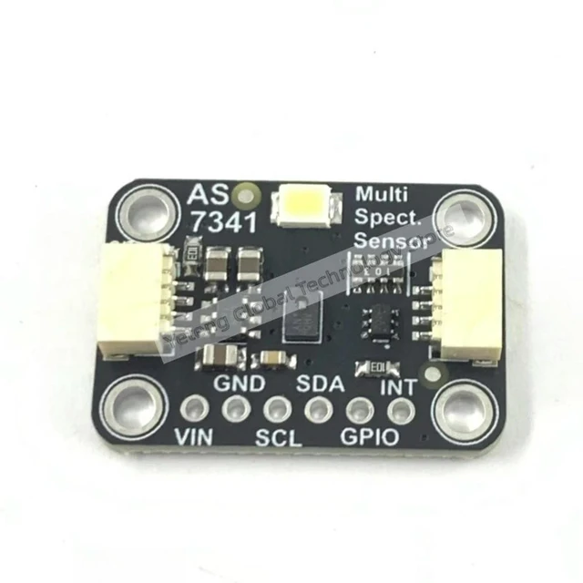 Alt view image 3 of 3 - AS7341 module 10-channel spectral color sensor expansion board - Compatible with STEMMA QT/Qwiic, suitable for