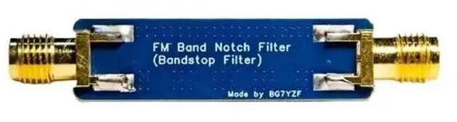 Main image of FM notch filter 87.5-108MHz FM band bandstop filter passive module anti FM interference