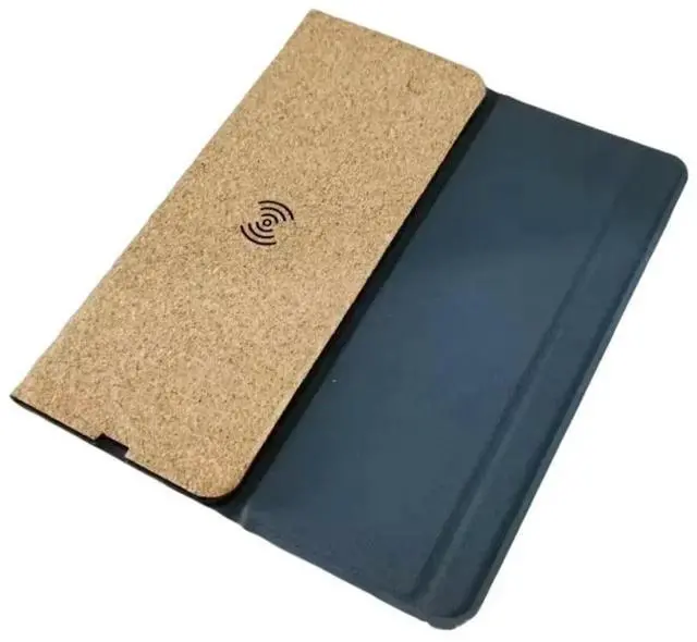 Main image of Phone Stand Included Charging Mouse Pad From Cork-Eco-Friendly Material