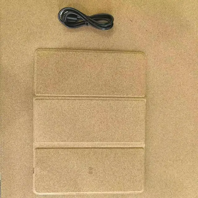 Alt view image 2 of 3 - Phone Stand Included Charging Mouse Pad From Cork-Eco-Friendly Material