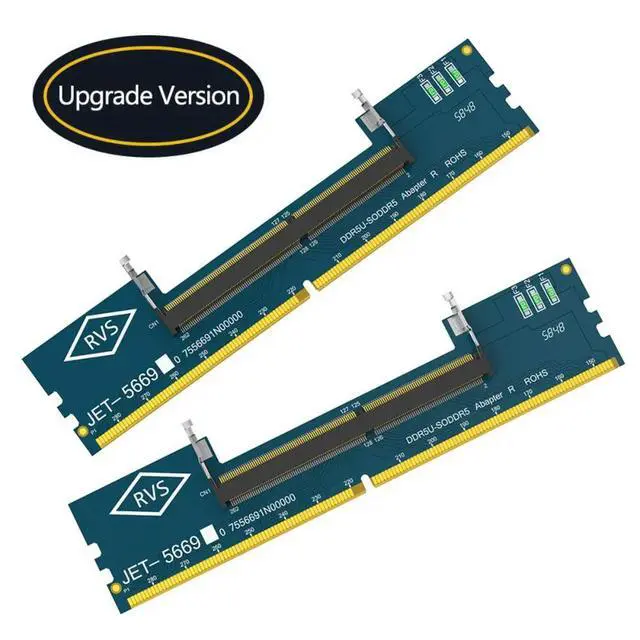 Alt view image 2 of 3 - Professional Laptop DDR5 SO-DIMM To Desktop DIMM Memory Connector Adapter Desktop PC Memory Cards Converter Adaptor