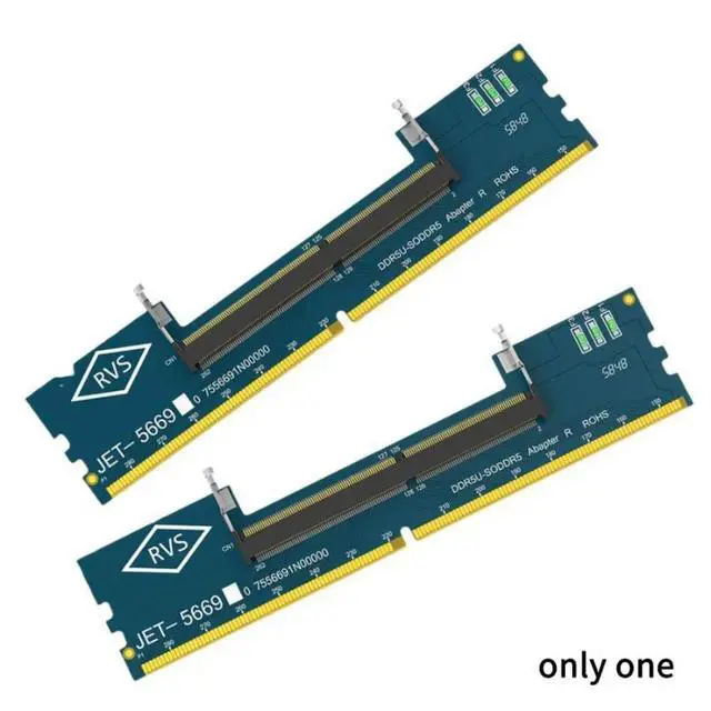 Alt view image 3 of 3 - Professional Laptop DDR5 SO-DIMM To Desktop DIMM Memory Connector Adapter Desktop PC Memory Cards Converter Adaptor