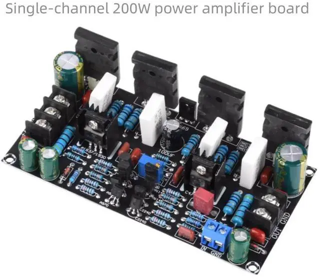 Main image of DC20V - 90V Positive and Negative Dual Voltage Single-Channel 200W Post-amp Power Supply Board